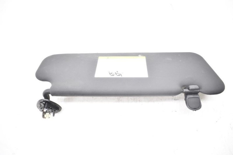 2010-2019 NISSAN 370Z ROADSTER DRIVER LEFT SIDE SUN VISOR BLACK ILLUMINATED