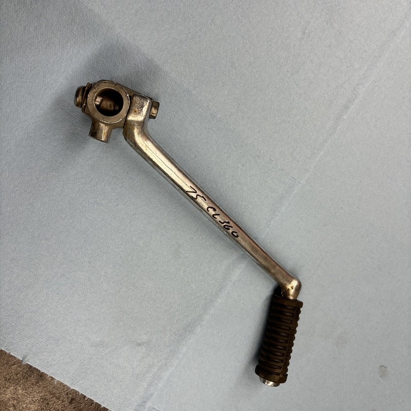 1976 Honda Cl360 Cl 360 Motor Engine Kick Starter Lever Good