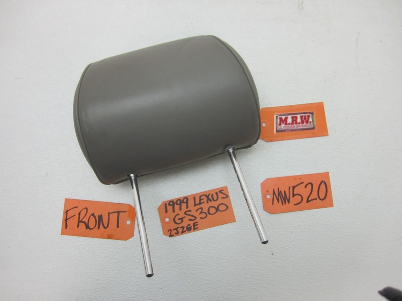 FRONT SEAT HEADREST HEAD REST GS300 GS400 RIGHT PASSENGER LEFT DRIVER 98 99 00