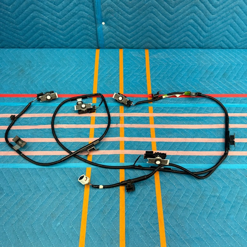 2015–2019 Lexus RC Rear Bumper Parking Sensor Wiring Harness With Sensors OEM