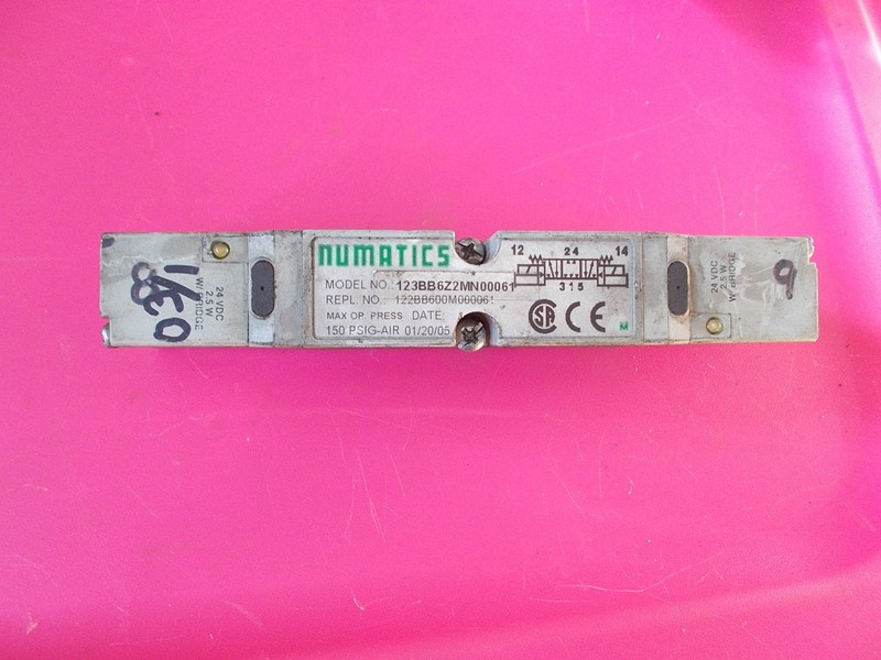 Numatics 123BB6Z2MN00061 Solenoid Pilot Valve *FREE SHIPPING*