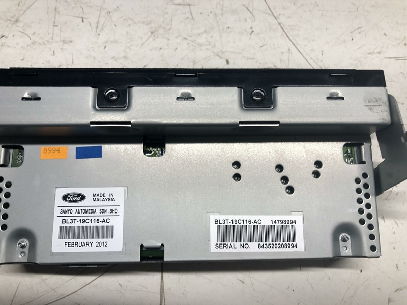 11-14 Ford F150 F-150 Upper Dash Information Screen Assembly Oem Tested *