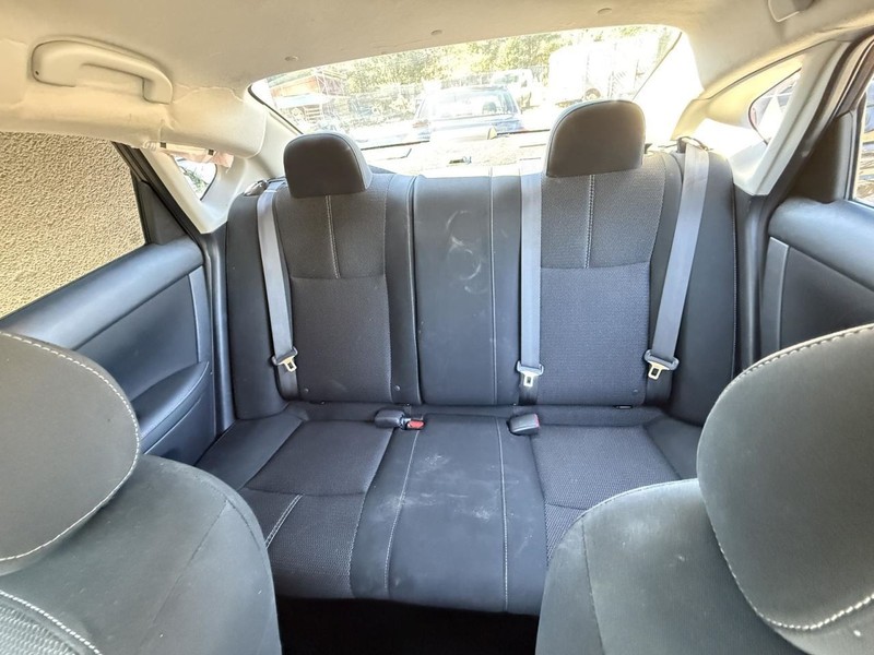 2013-2019 Nissan Sentra Rear 2ND Raw Seat Cloth Black