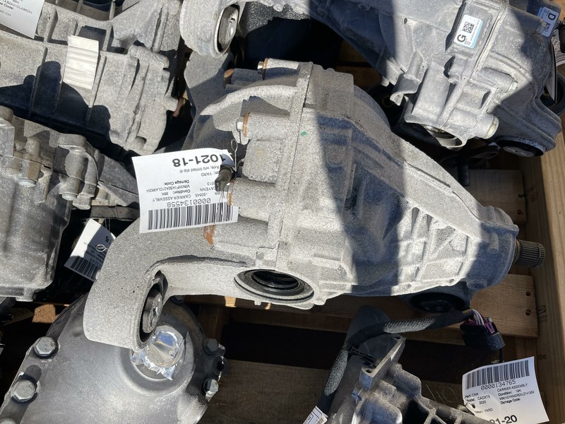 11-14 PORSCHE CAYENNE 4.8L 92A E2 REAR CARRIER DIFFERENTIAL CASE 86K MILES