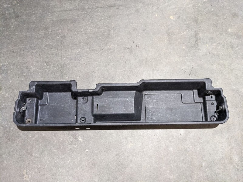 2011-2016 FORD F250 F350 REAR UNDER SEAT STORAGE CONTAINER LOCKER TRAY O 1180355