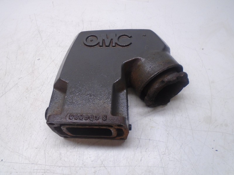 X5 909863 0982680 OMC 1977-1988 Exhaust Riser3.0 3.5 4.5 5.0 5.7 5.8 L