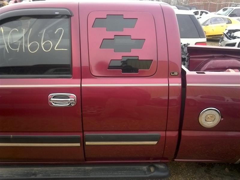 Driver Rear Side Door Classic Style Fits 00-07 SIERRA 1500 PICKUP 478926