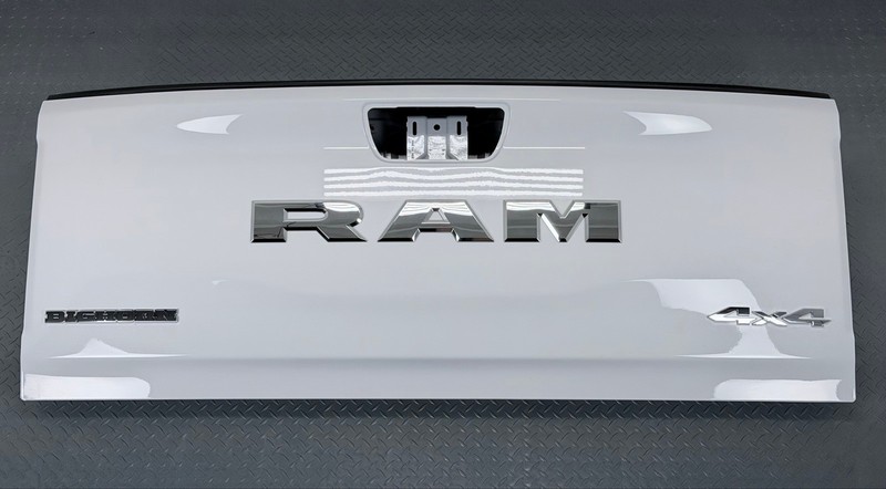 ✅ 2019-2026 RAM 1500 5th OEM REAR TAILGATE SHELL White PW7 CARGO BED LID DOOR