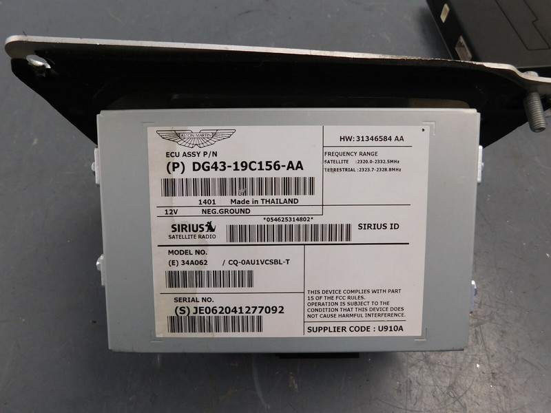 2014 12 - 18 Aston Martin V12 Vanquish Satellite Radio Tune Module#1697 L5