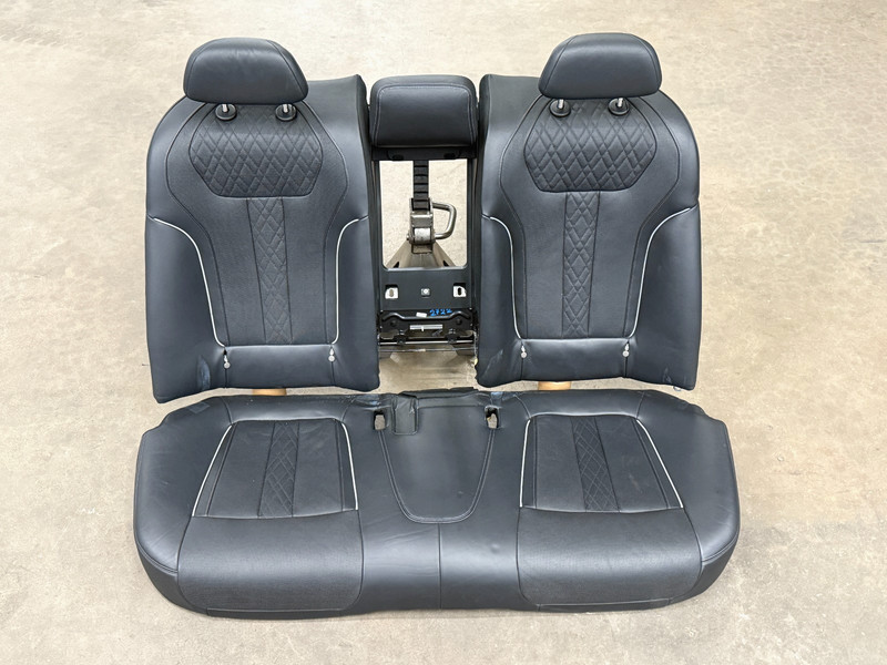 ⭐ 2016-2019 BMW 750I M SPORT REAR SEAT CUSHION BENCH PAD BLACK ASSY OEM LOT2722