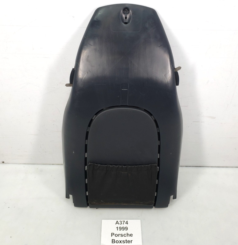 ✅97-04 OEM Porsche Boxster 986 Front Right Passenger Seat Back Cover Panel Black