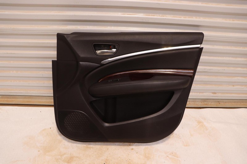 2014-2016 ACURA MDX FRONT RIGHT PASSENGER SIDE DOOR PANEL TRIM COVER BLACK OEM