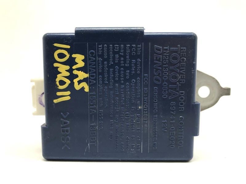 Door Control Receiver Module 89741-0E020 Fits 2007-2009 Lexus RX350 38588