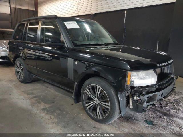 Used Right Headlight Assembly fits: 2010 Land rover Range rover xenon HID gray h