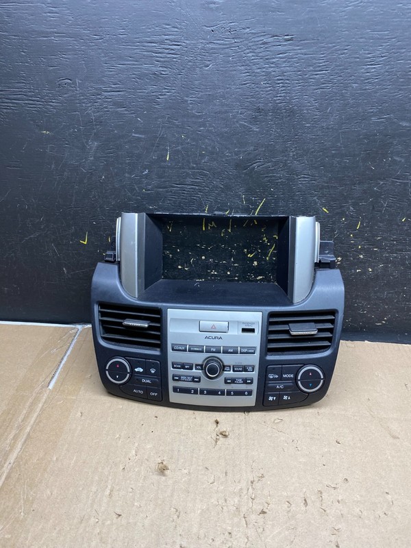 2007 to 2009 Acura RDX GPS RADIO Audio Control Trim Dash w/ Vents AB2085 DG
