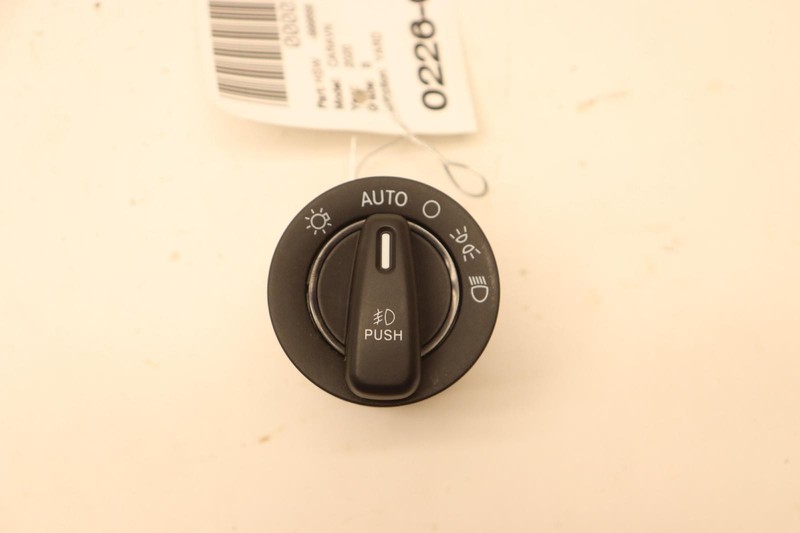 2012-2020 DODGE GRAND CARAVAN DASHBOARD HEADLIGHT FOG LAMP SWITCH KNOB OEM