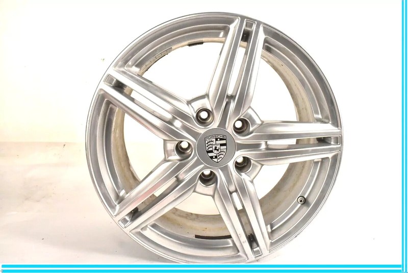 11-18 Porsche Cayenne 958 E-Hybrid 8.5 X 19 19" Wheel Rim Silver 7P5601025E OEM