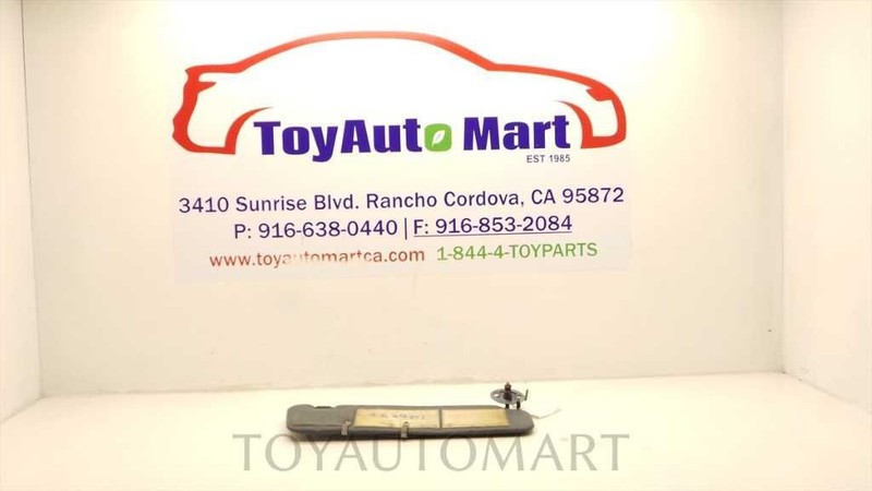 90 91 92 93 94 95 TOYOTA 4 RUNNER BLUE VINYL RIGHT SUN VISOR