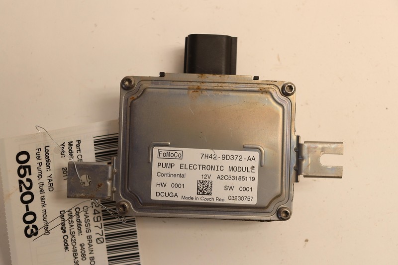 2010-2013 RANGE ROVER SPORT FUEL PUMP CONTROL UNIT COMPUTER MODULE OEM