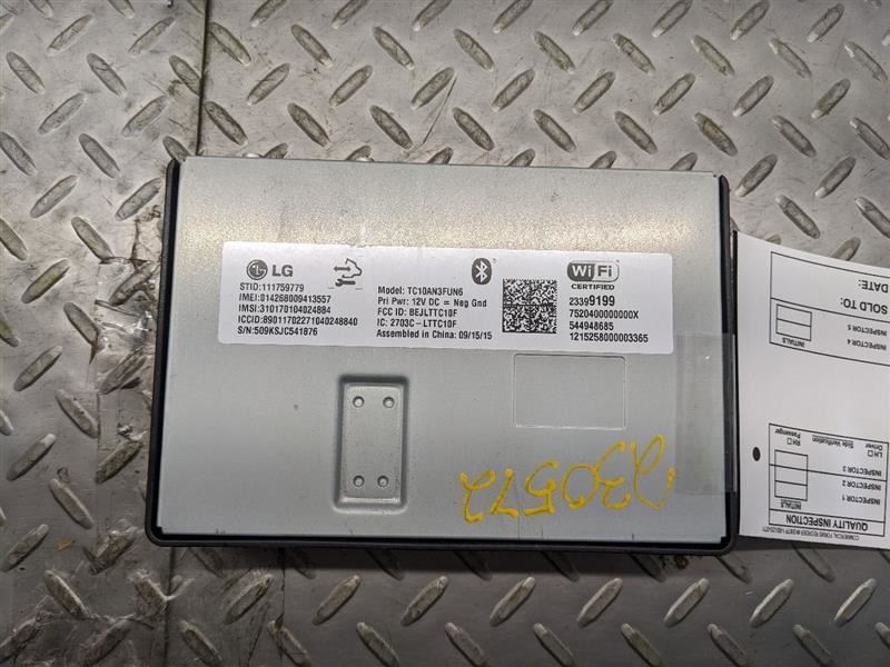 SILVRDO25 2016 Chassis ECM 1143544