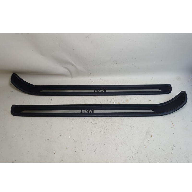 2007-2013 BMW E92 E93 3-Series 2door Factory Door Sill Entrance Cover Pair OEM