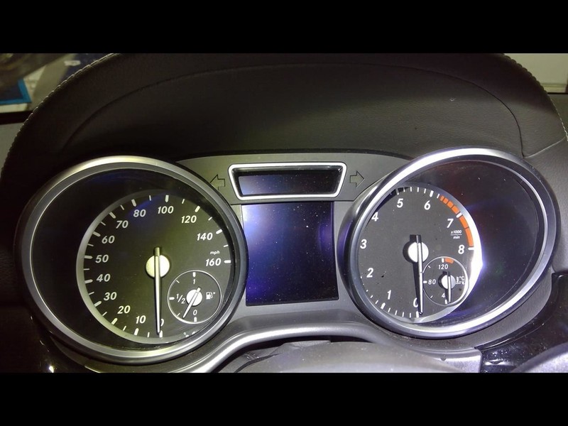 Speedometer 166 Type GL450 MPH Fits 15-16 MERCEDES GL-CLASS 1487361