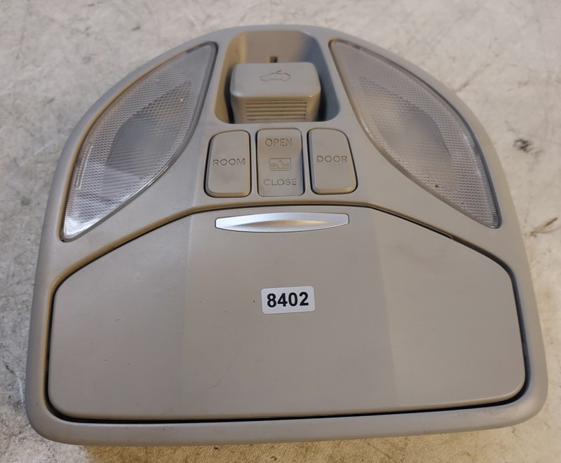 2013-2014 Hyundai Santa Fe Sport Overhead Console Storage Dome Light Gray OEM