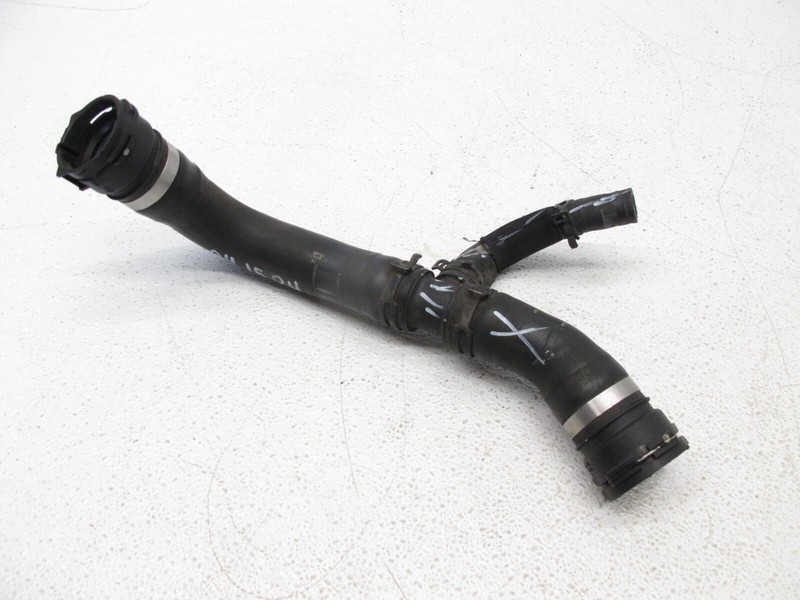 11-15 AUDI 4L Q7 3.0 RADIATOR COOLANT HOSE PIPE BOTTOM LOWER OEM 041524