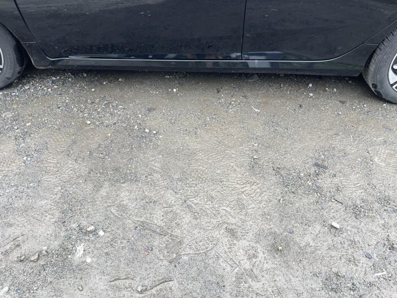 2018-2018 HONDA CIVIC LEFT ROCKER MOULDING BLACK PC:NH731P FWD 101K -EX-T- 56557