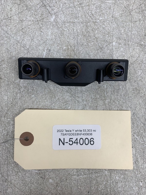 16-21 Tesla Model X INLINE TRIPLE CAM TRI-CAMERA S/X/3 1120520-00-B 53156 B3