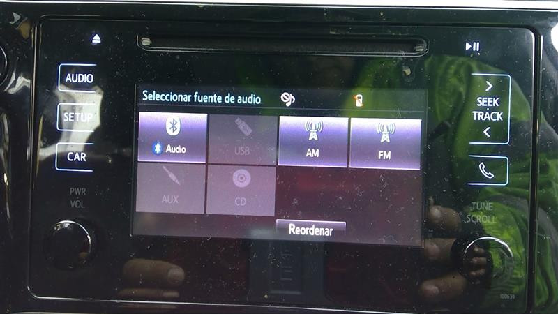 2017-2019 Toyota Corolla Sedan Radio Stereo Screen Menu Info 100639 86140-02520