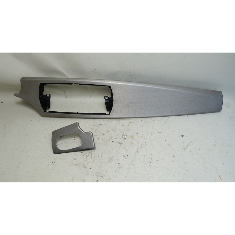 03-06 BMW E85 E86 Z4 Factory Front Dashboard Trim Covers Brushed Aluminum OE