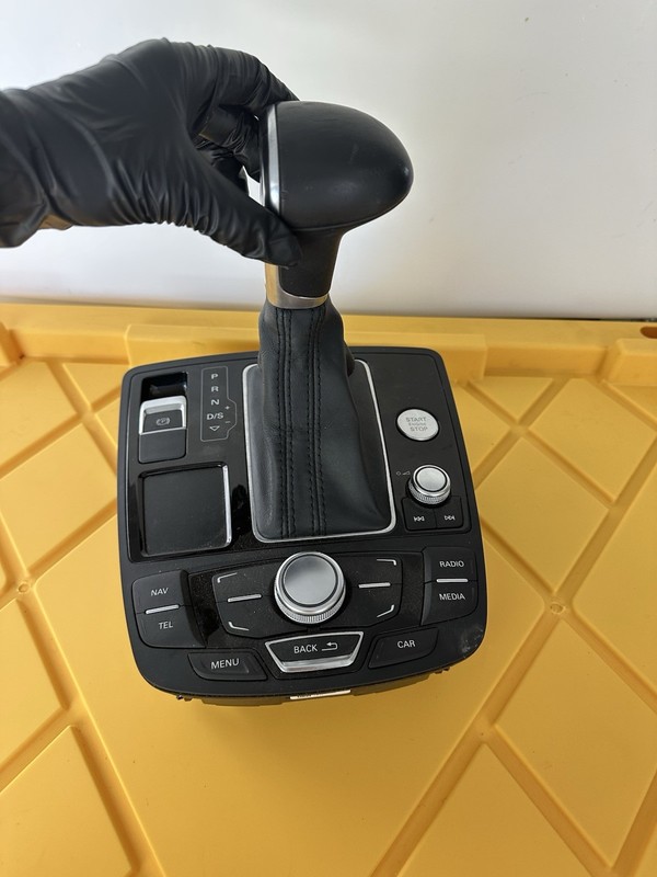 2015 Audi A6 Navigation Radio Central Panel Selector Pad Trim 4G1919610C OEM