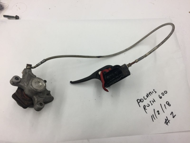 Polaris Snowmobile Rush Pro-S 600 800 Hydraulic brake assy 2204037 2010+