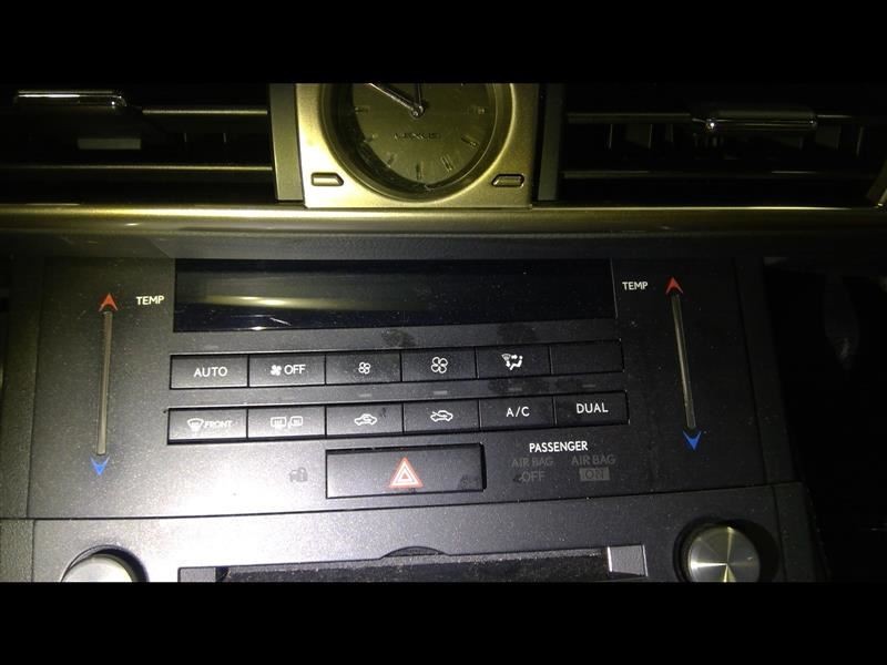 Temperature Control Sedan Fits 14-16 LEXUS IS350 805309