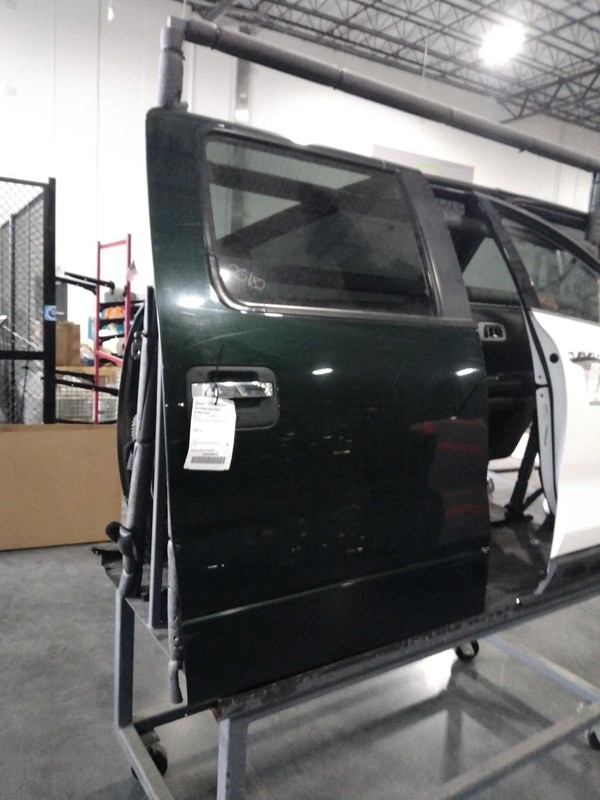 Ford F-150 2013 Right Rear Door Black 43561 9423