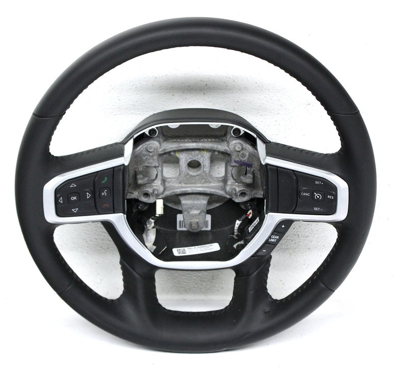 OEM Steering Wheel For Ram 1500 Black leather 5YK682X7AH
