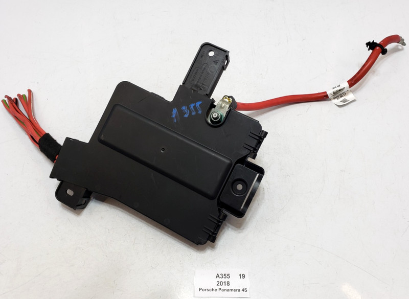 ✅ 17-23 OEM Porsche Panamera 4S 971 Rear Luggage Compartment Fuse Relay Box