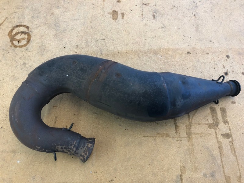 Yamaha Snowmobile VMAX 600 Exhaust Pipe Muffler 8CR-14620-01-00 1997-1998