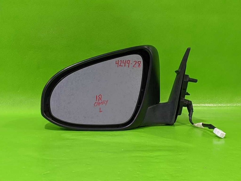 12-14 CAMRY DRIVER LEFT SIDE VIEW MIRRORREDOEM 4249-28