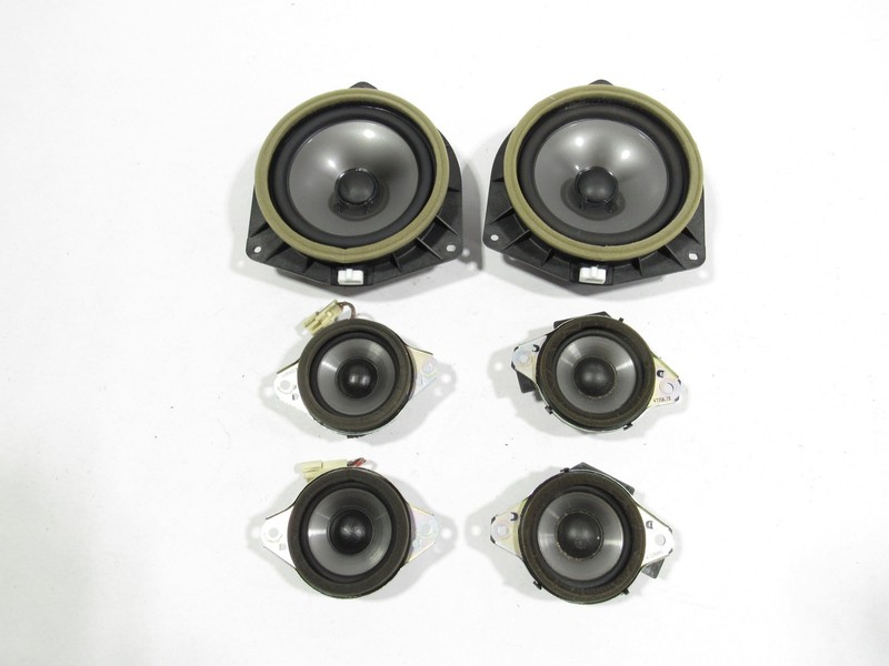 17-21 Toyota 86 GT 2018 Dash Door Audio Sound System Speaker Set 6 PCS *