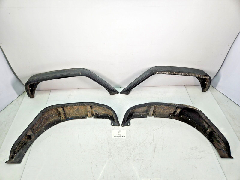 ✅ 2011-2018 OEM Jeep Wrangler JK Front Rear Left Right Fender Flares *