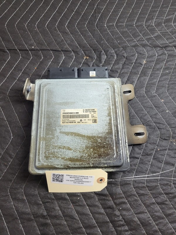 PORSCHE BOXSTER 718 ECM Engine Computer Brain Control Module USED OEM 982907309E