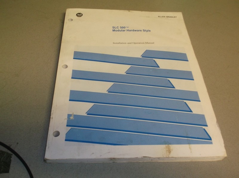 Allen Bradley 1747-6.2 SLC 500 Installation & Operation Manual, July 1994