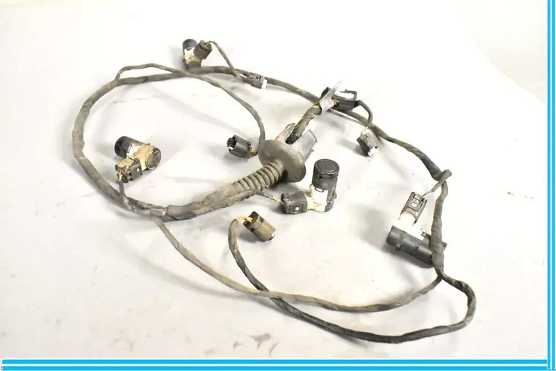 04-05 BMW 645ci Rear Bumper Parking Sensor Wire Harness PDC OEM