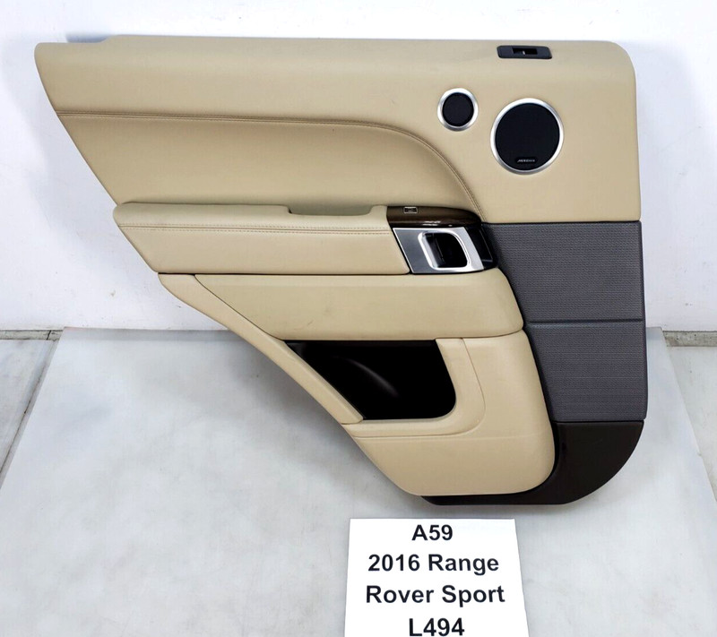 ✅ 2014-2017 OEM Range Rover Sport L494 Rear Left Driver Side Door Trim Panel