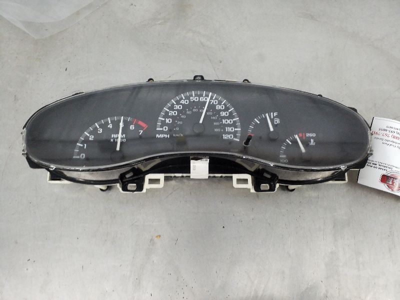 Speedometer Cluster VIN N 4th Digit Classic MPH Fits 04-05 MALIBU 187215