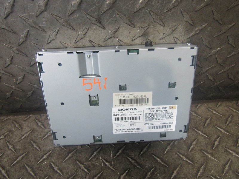 2005 HONDA ACCORD RADIO SATELLITE RECEIVER 39820-SDR-A011-C1 3.0L 6CYL