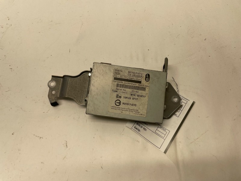 2009-2013 LEXUS IS 250 IS 350 COMPUTER MULTI MEDIA INTERFACE P/N 861A0-53010