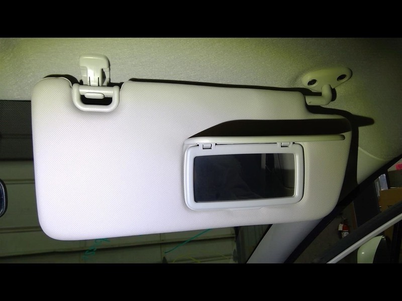 Passenger Sun Visor Without Illumination Fits 12-14 IMPREZA 1555910